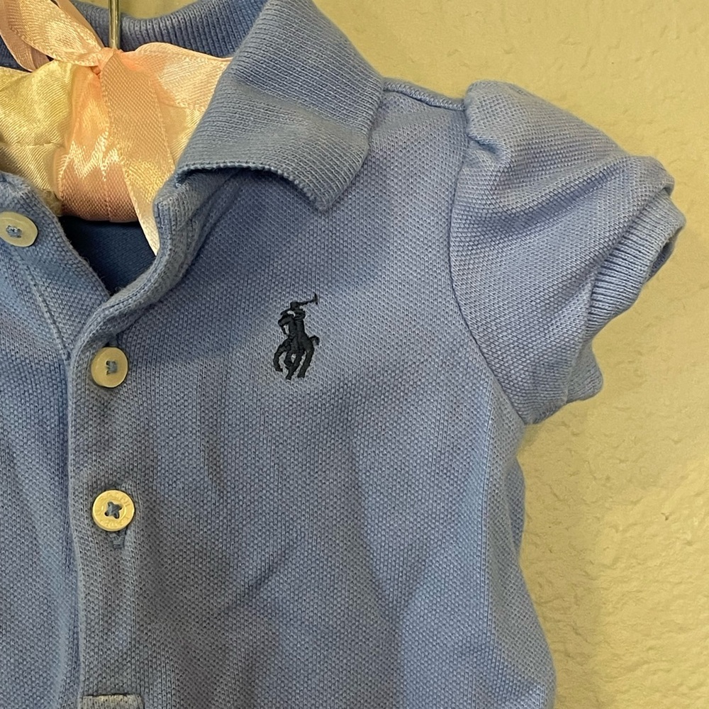 Ralph Lauren Blue Casual Polo Dress - Picture 2 of 7